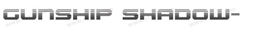 Gunship Shadow字体转换